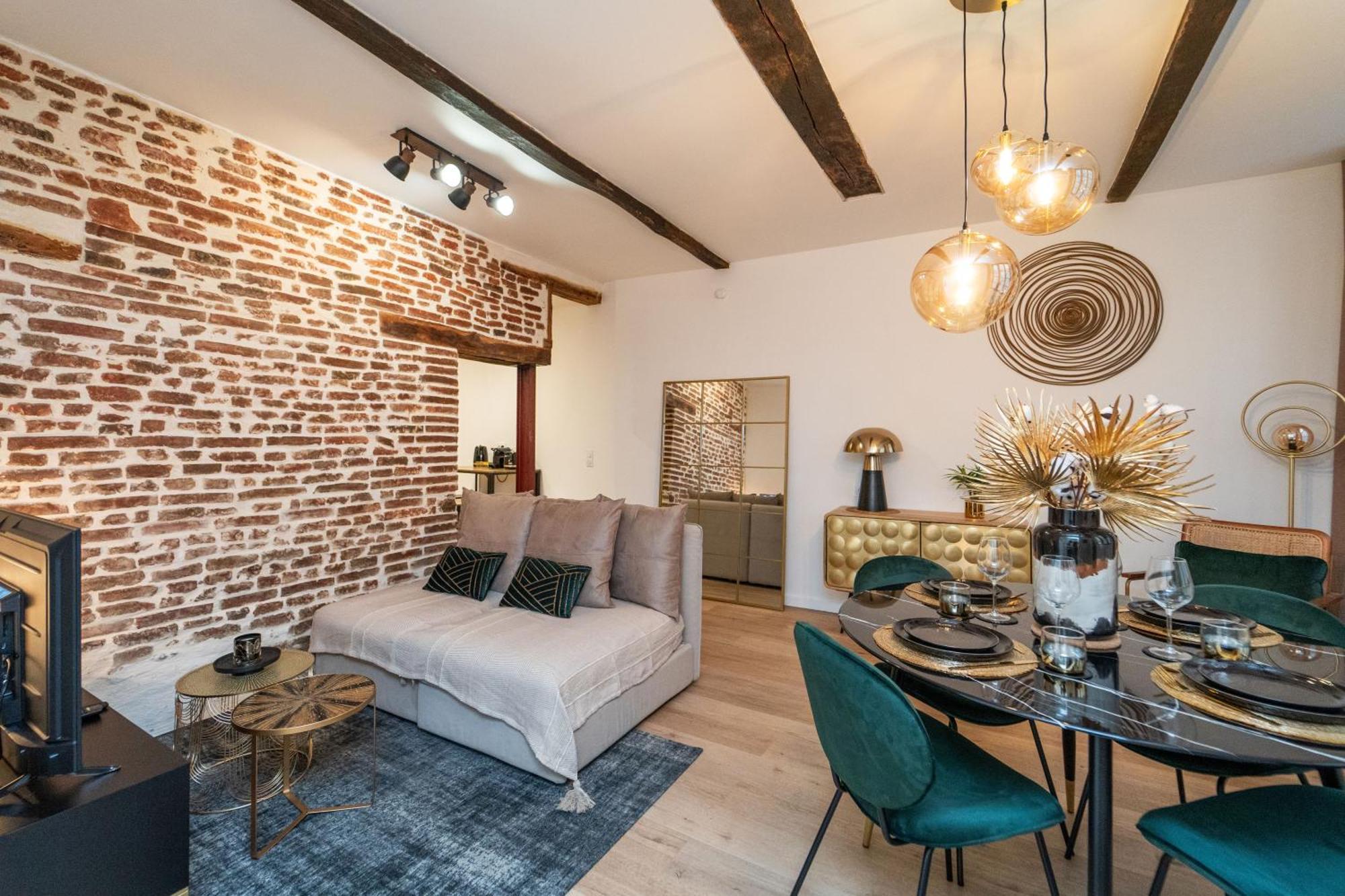 Appartement Typique Hyper Centre Albi - Neuf Premium - Parking Gratuit Exteriér fotografie